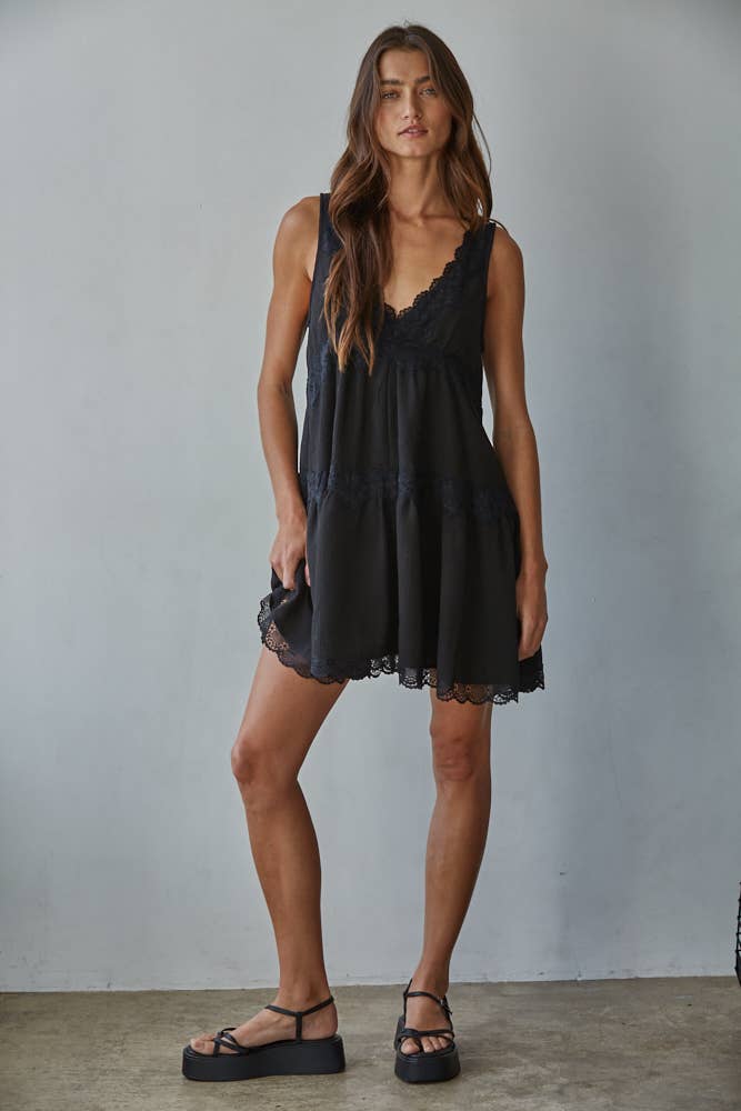 By Together Pewter Mini Dress