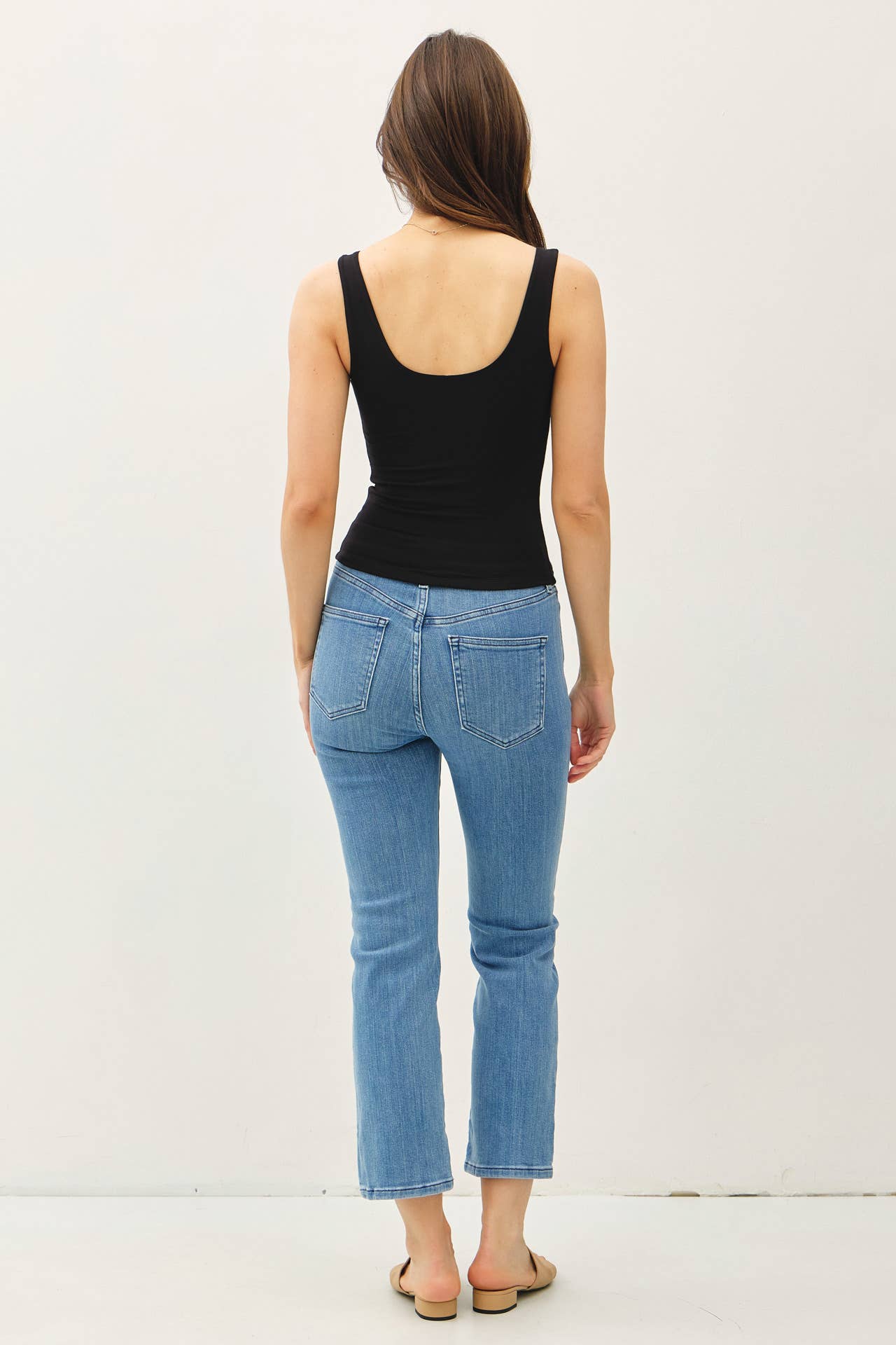 Be Cool BASIC THREADS SCOOP NECK TANK