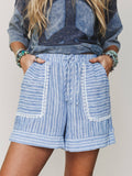 Three Bird Nest Easy Sunday Shorts - Chambray Chambray