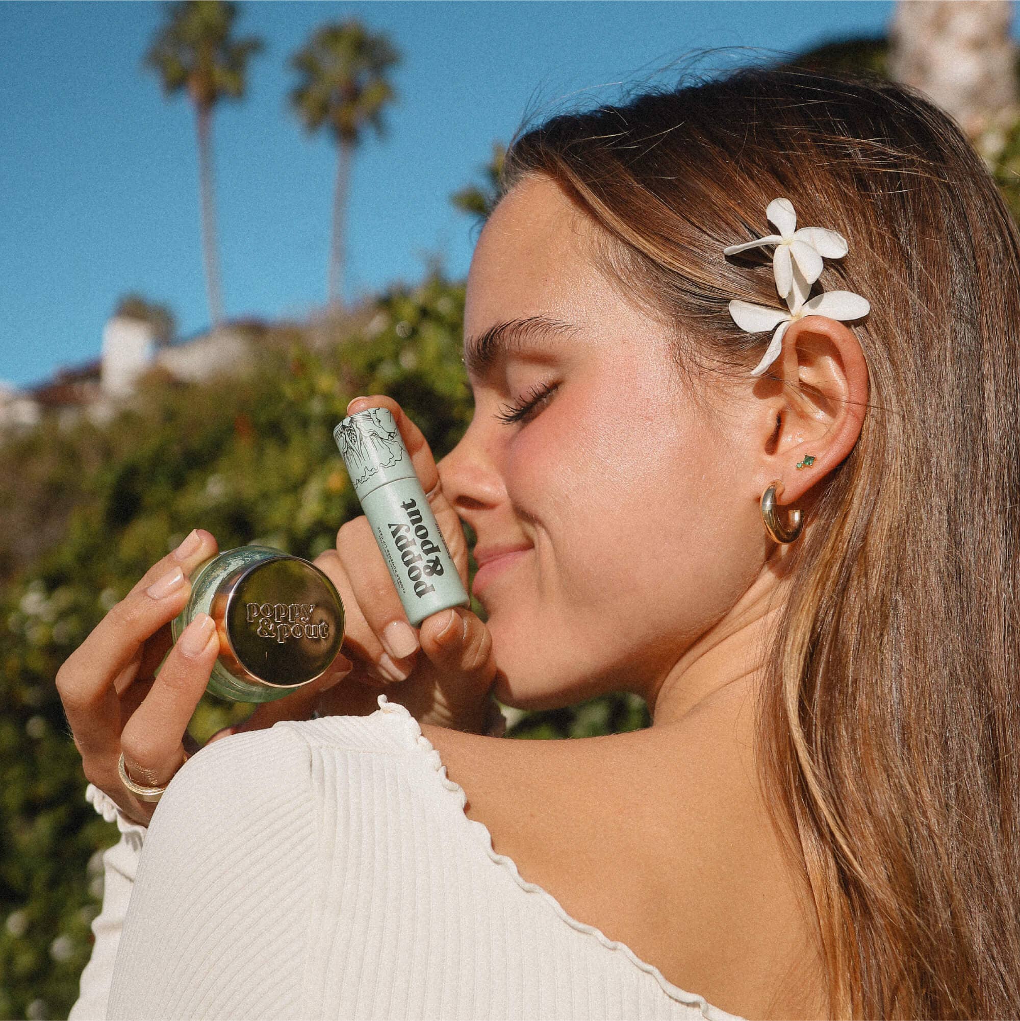 Poppy & Pout Lip Care Duo, Sweet Mint