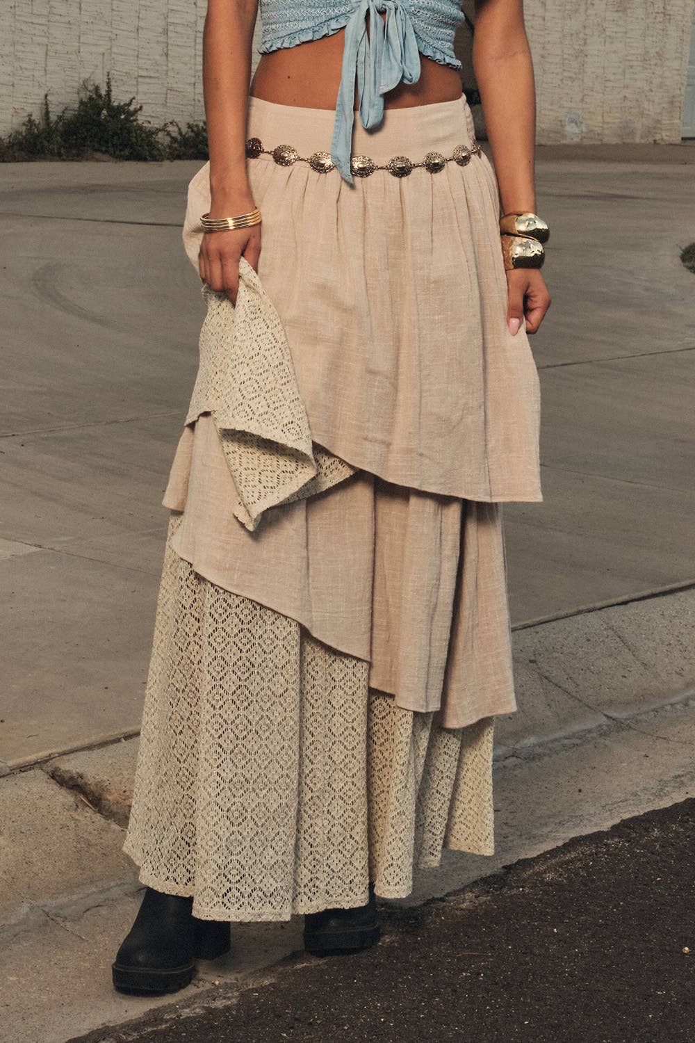 Promesa USA Setlist Maxi Skirt