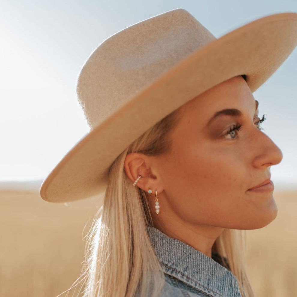 Mauve Jewelry Co. Catalina Pearl Earrings