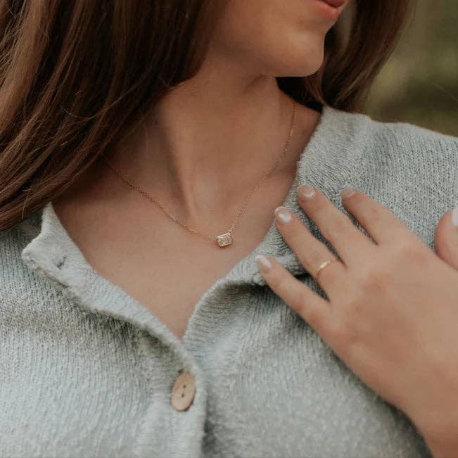 Mauve Jewelry Co. Blair Diamond Necklace