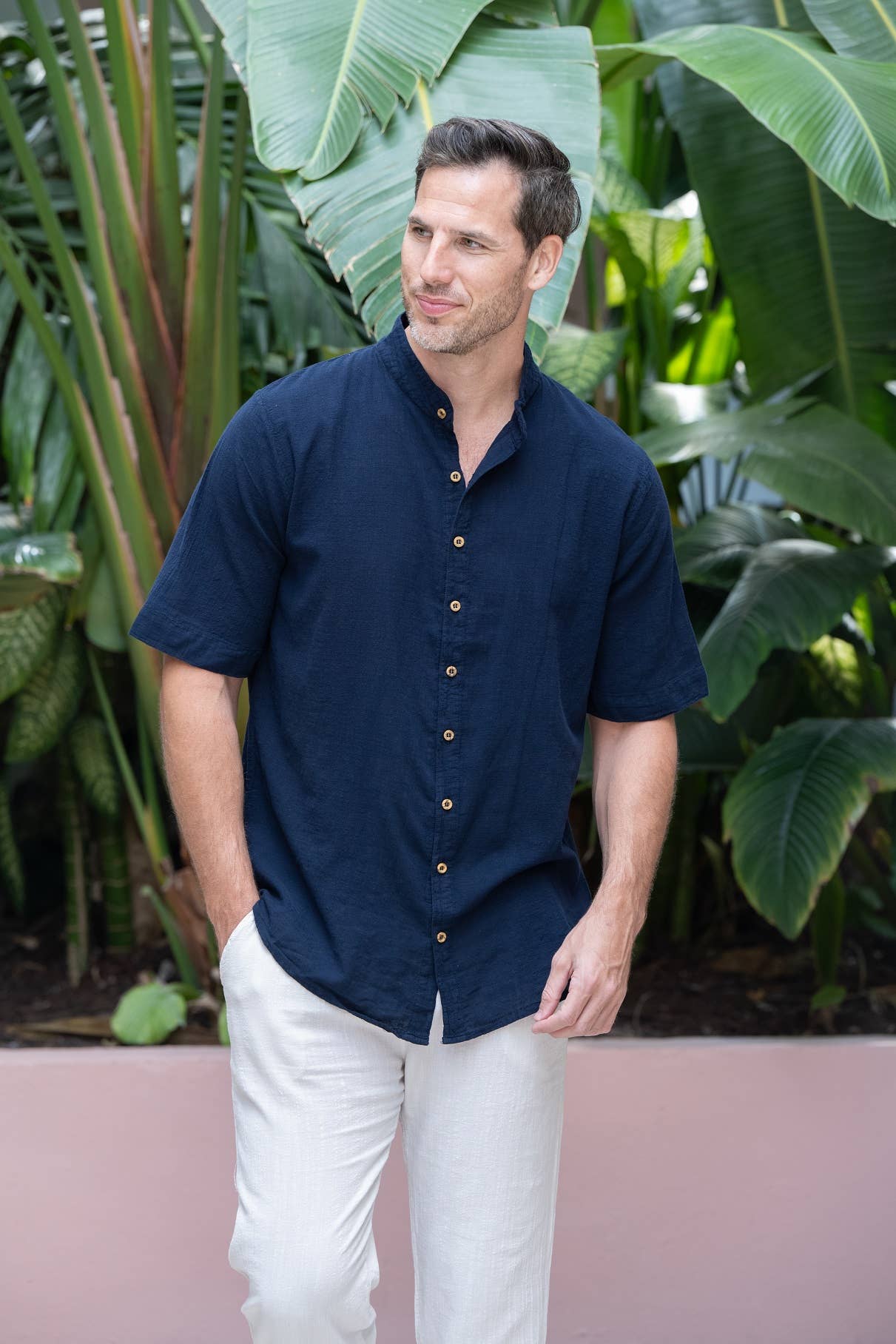 Cotton Natural Rossi Shirt