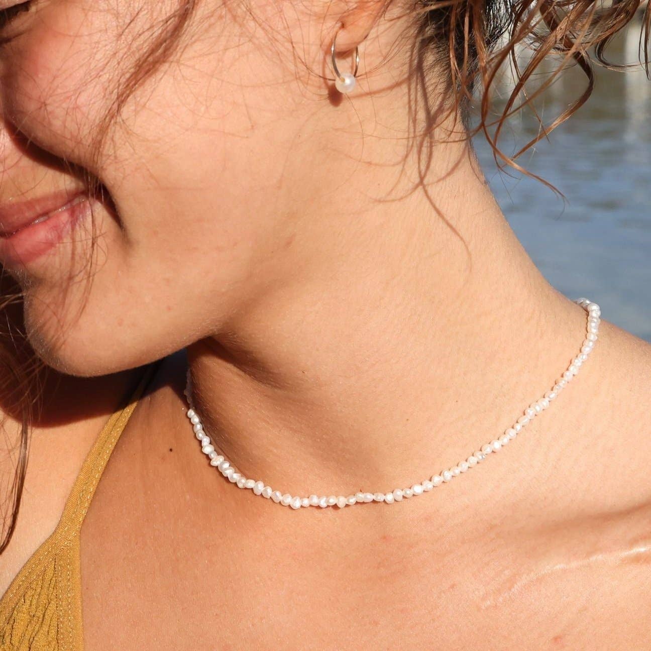 Cape Cod Chokers Freshwater Mini Pearl Choker