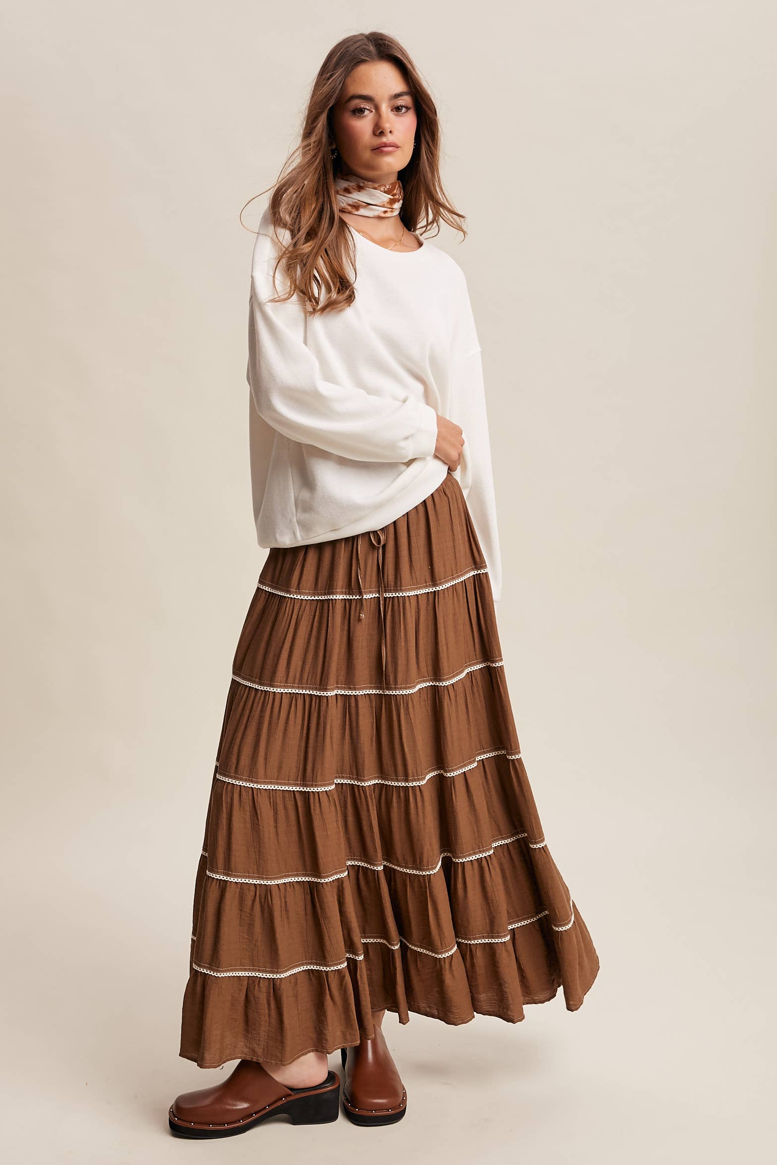 Listicle Peony Pullover Top