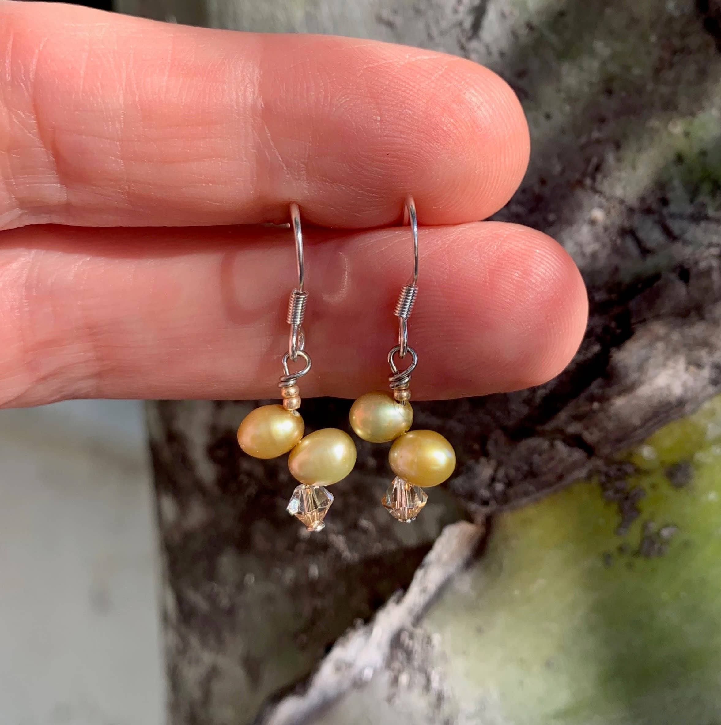 Jo Bird Jewelry Pearl Rain Earrings - New Colors