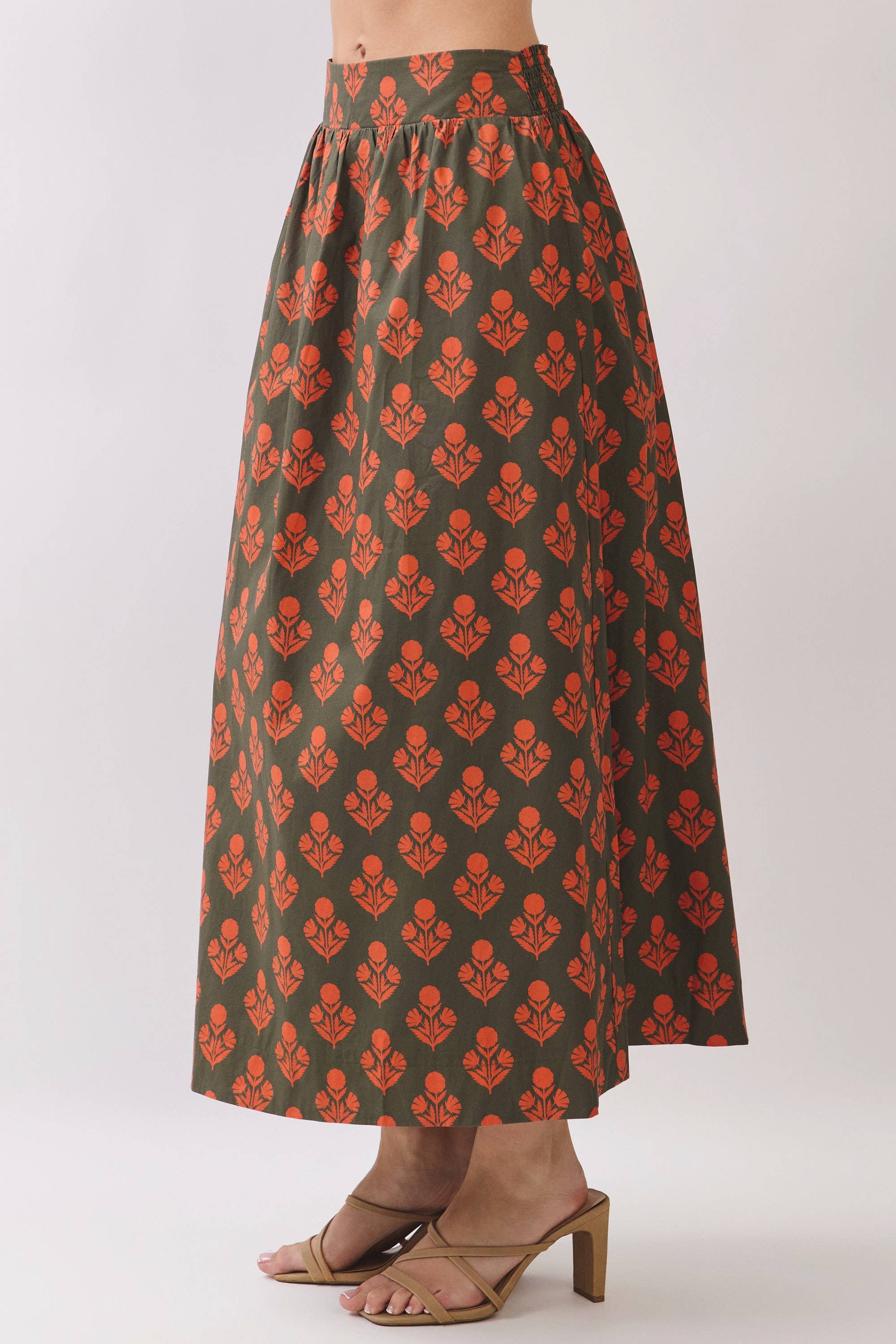 TCEC Marigold Maxi Skirt