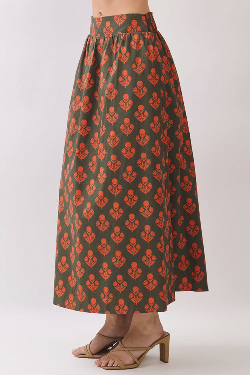TCEC Marigold Maxi Skirt