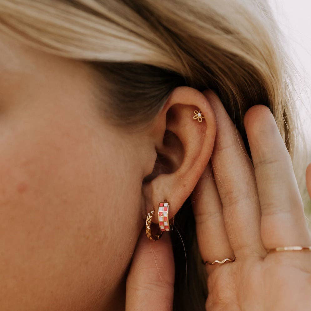 Mauve Jewelry Co. Flower Mini Studs