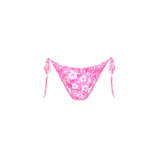 Kulani Kinis FULL COVERAGE TIE BIKNI BOTTOM- ISLAND BLUSH