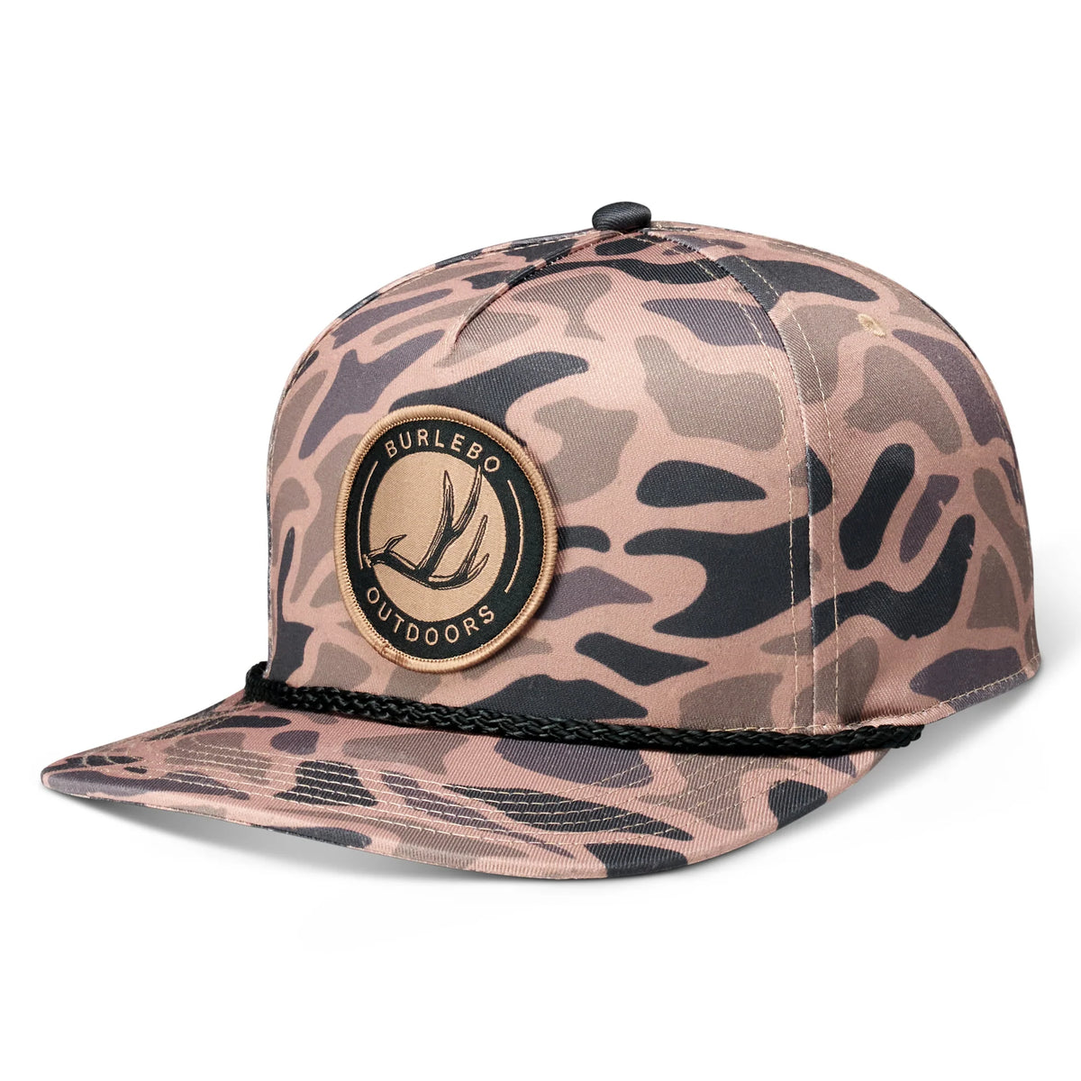 Burlebo Outdoors Antler Patch Cap
