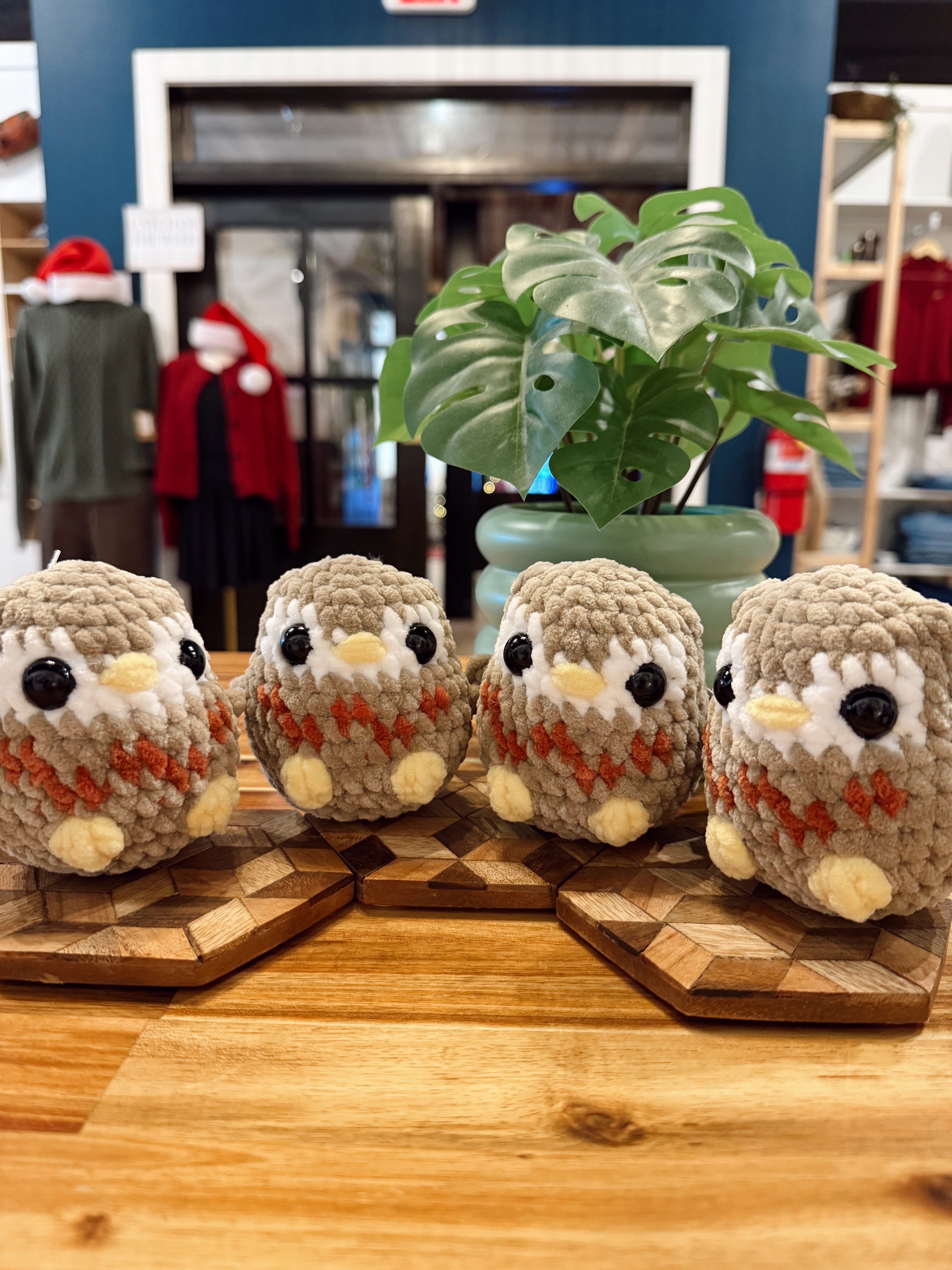 The Yarn Barn NC Owl Plushie (small)