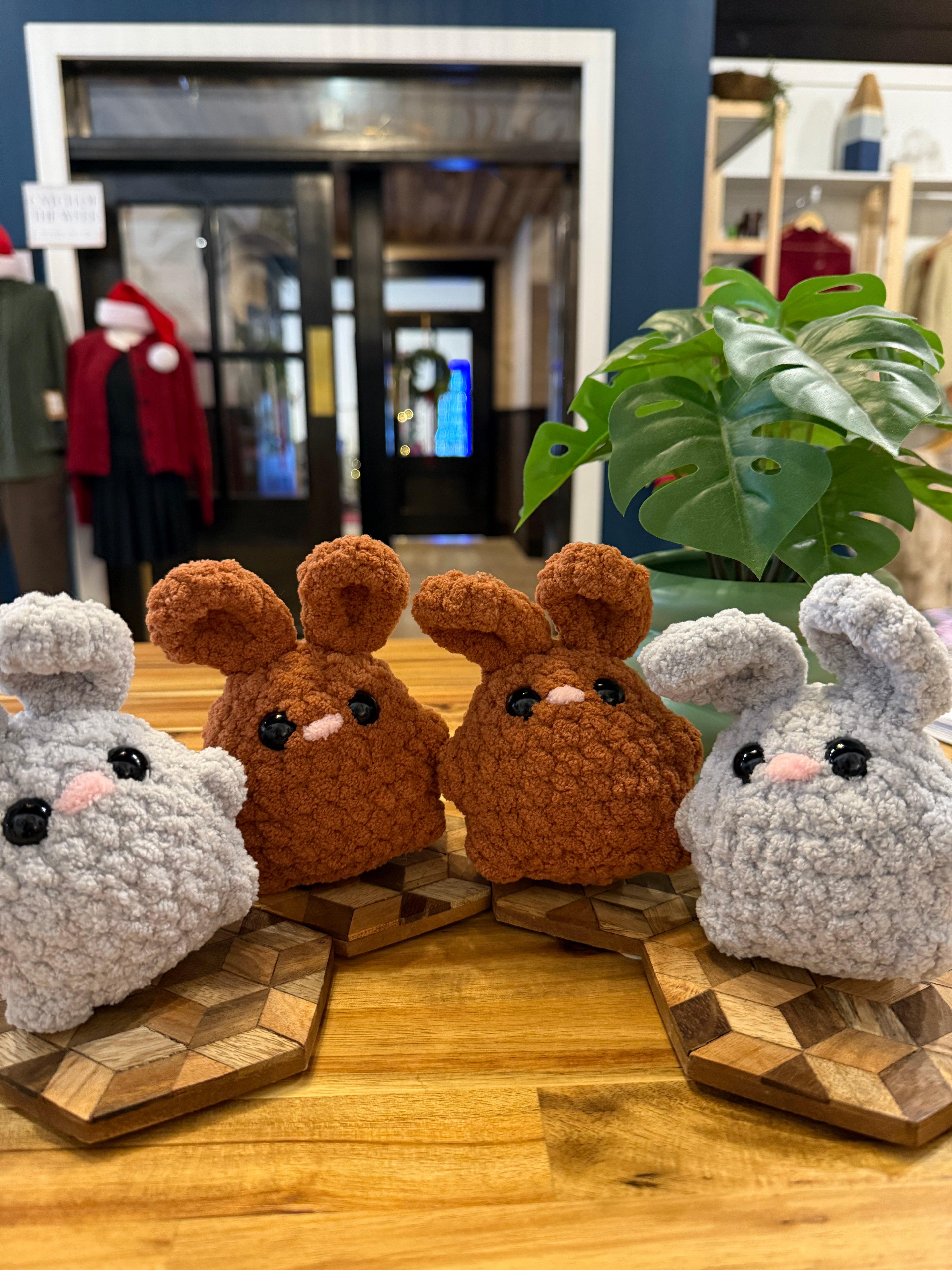 The Yarn Barn NC Bunny Plushie (Small)