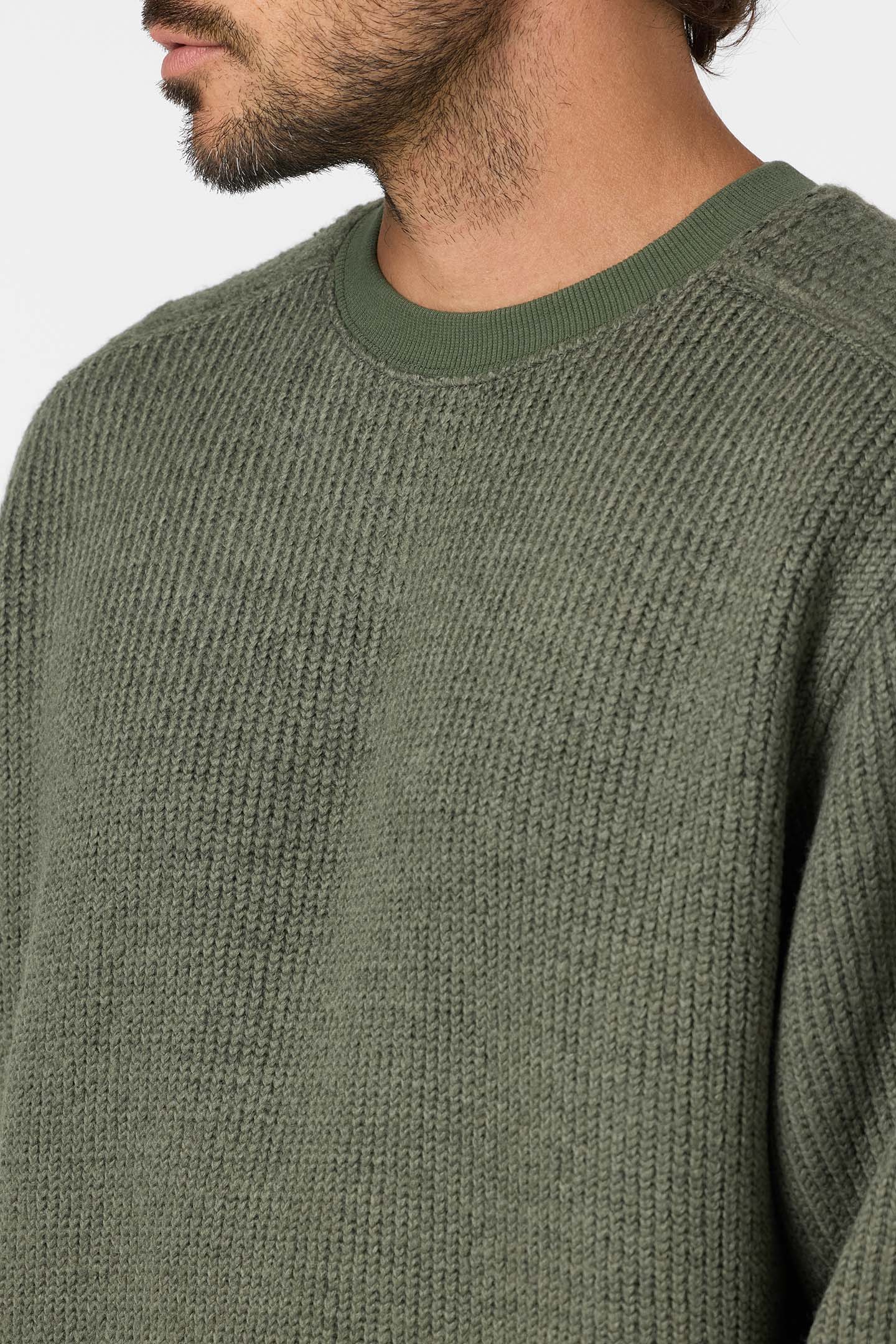 Fuzzy Box Crew Neck Fleece