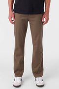 O'NEILL TRANSPORTER STRETCH STANDARD FIT PANTS Brown