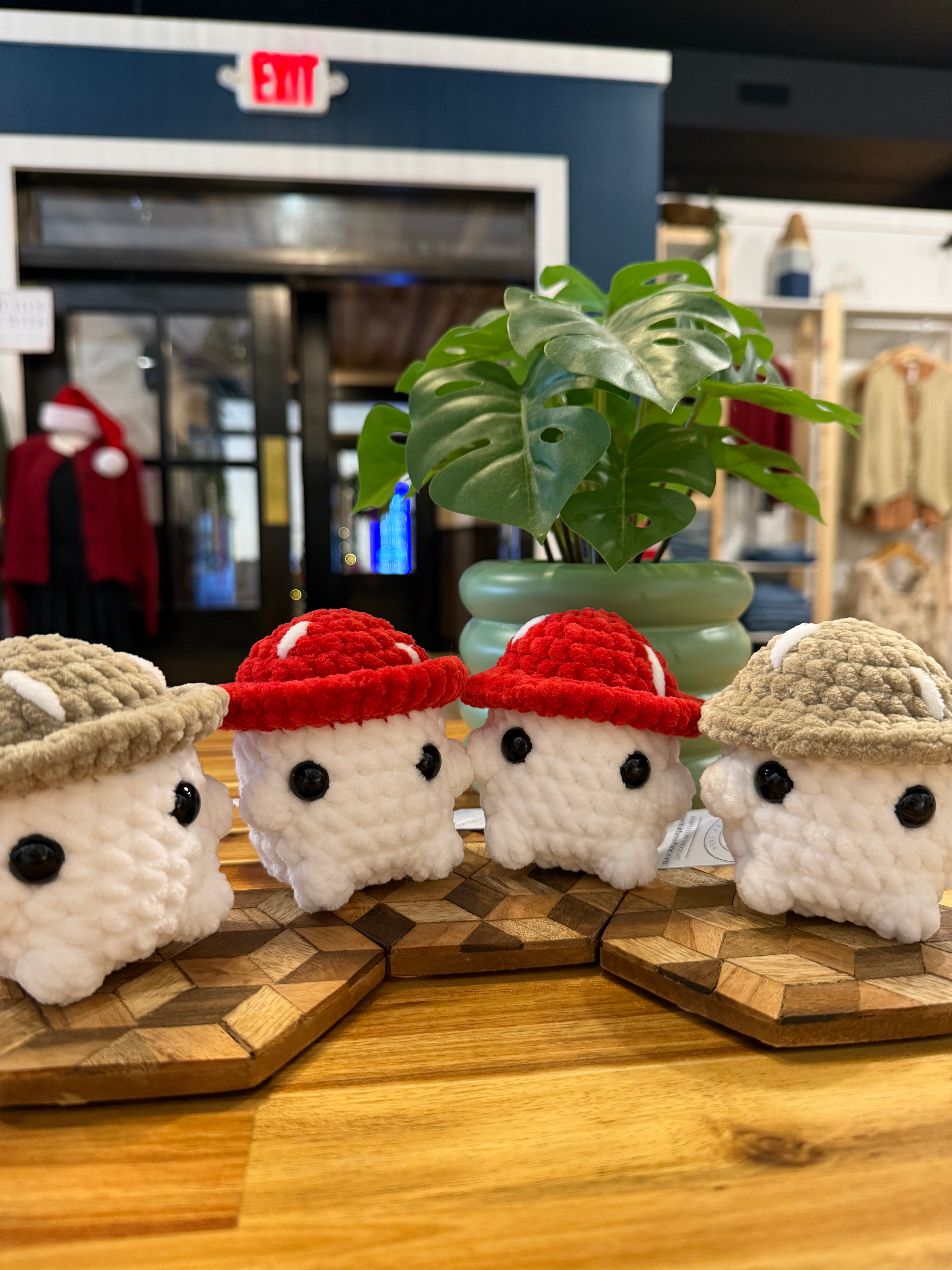 The Yarn Barn NC Mushroom Plushie (Small)