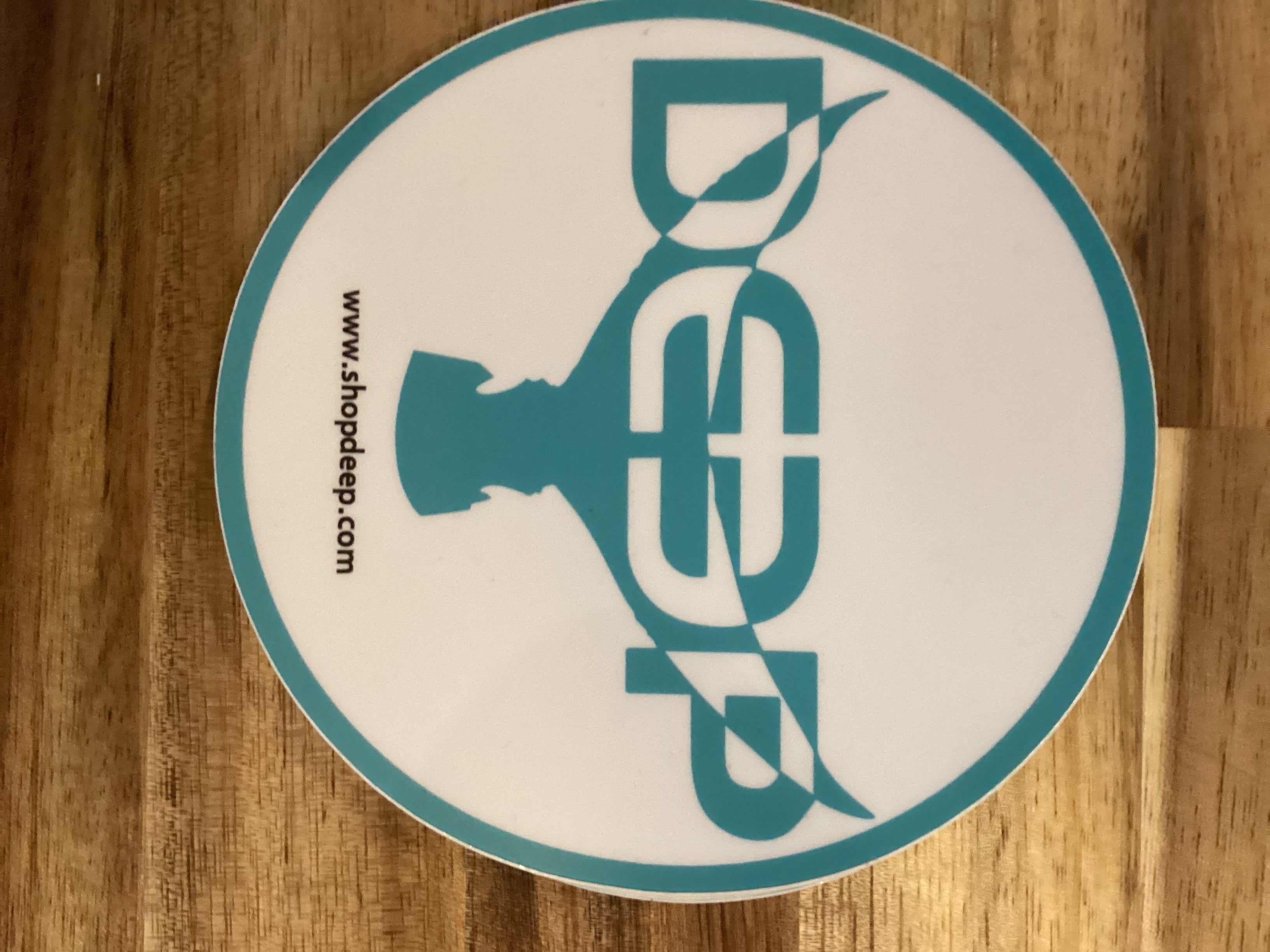 Coastal Threads Deep ocean sticker