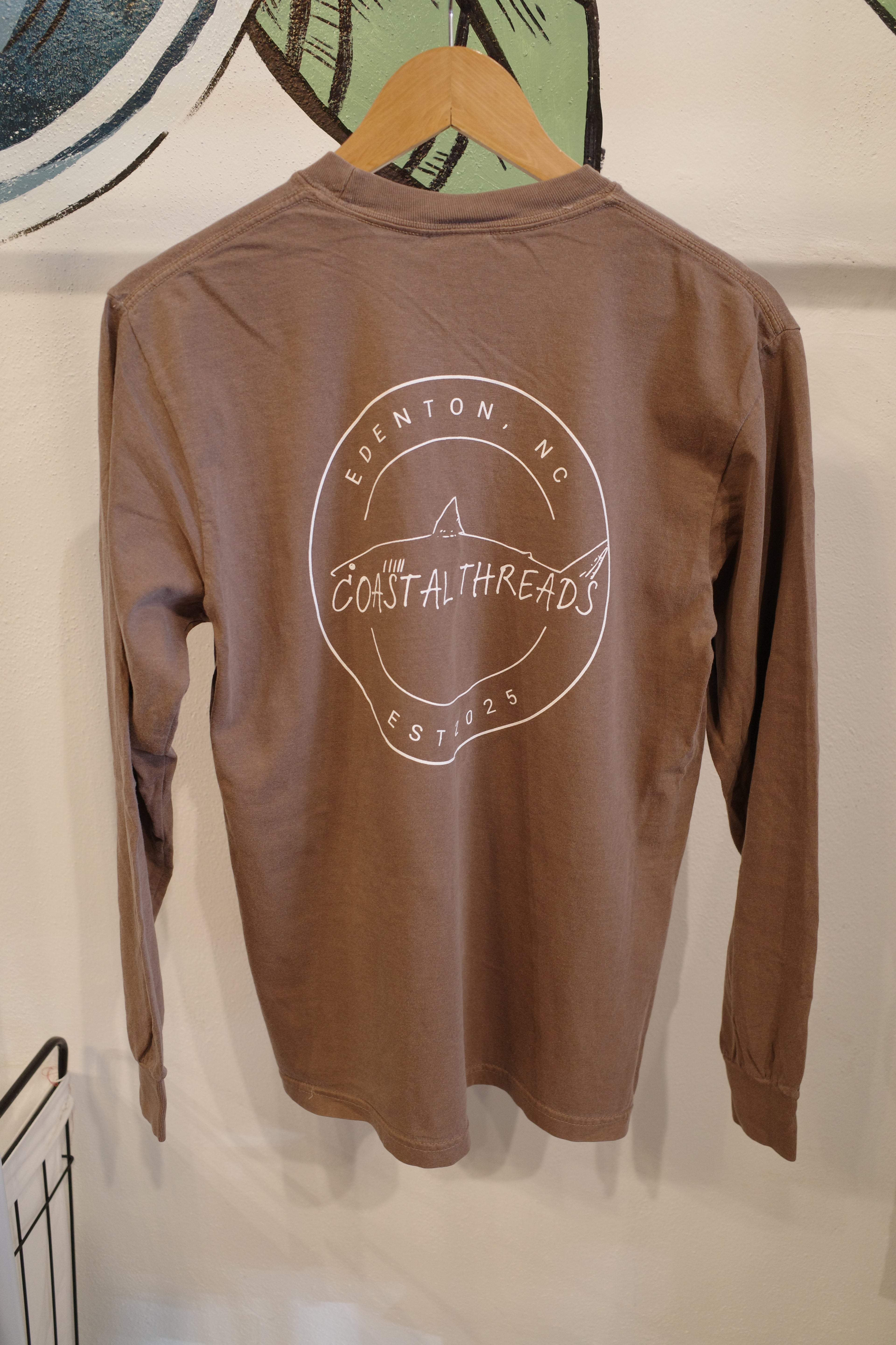 Coastal Threads Coastal Threads Comfort Colors Long Sleeve Espresso