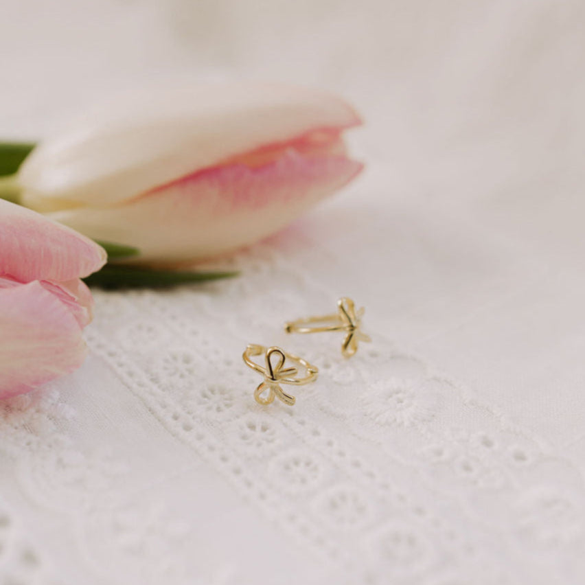 Mauve Jewelry Co. Ava Bow Hoops