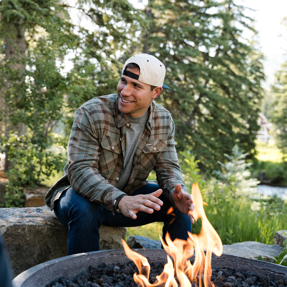 Burlebo Timber Brown Flannel