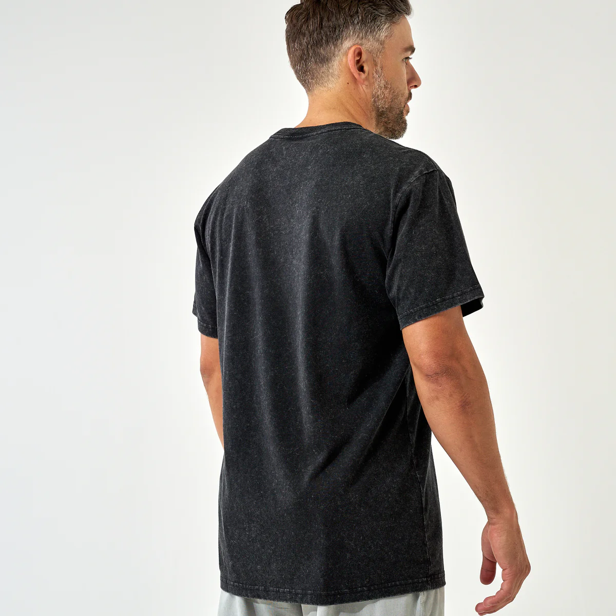 Burlebo Vintage Washed Logo Tee