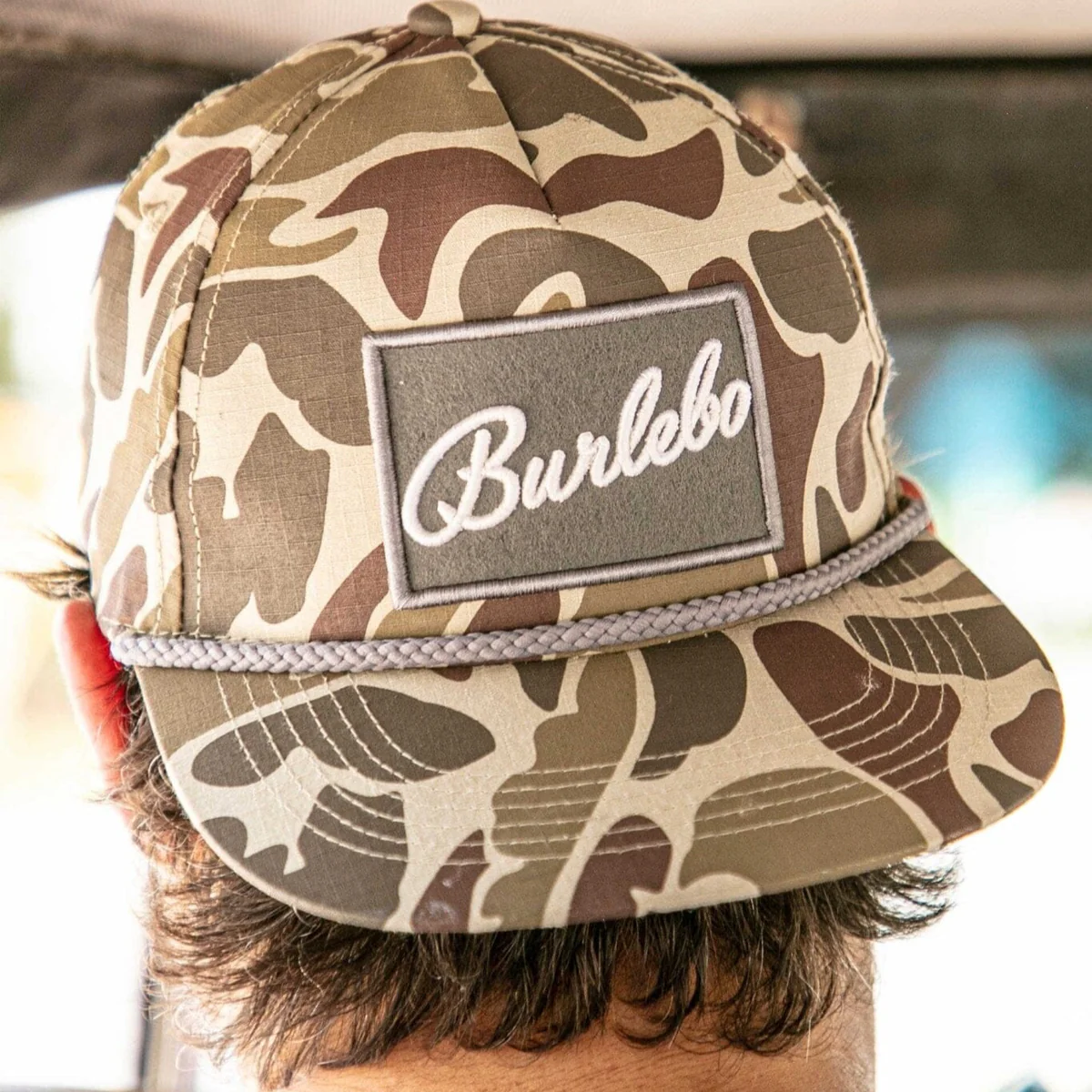 Burlebo Burlebo Grey Patch Camo Hat