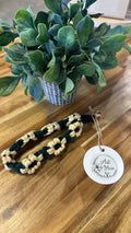 Art by Ava Flower Macrame Keychain Sunflower