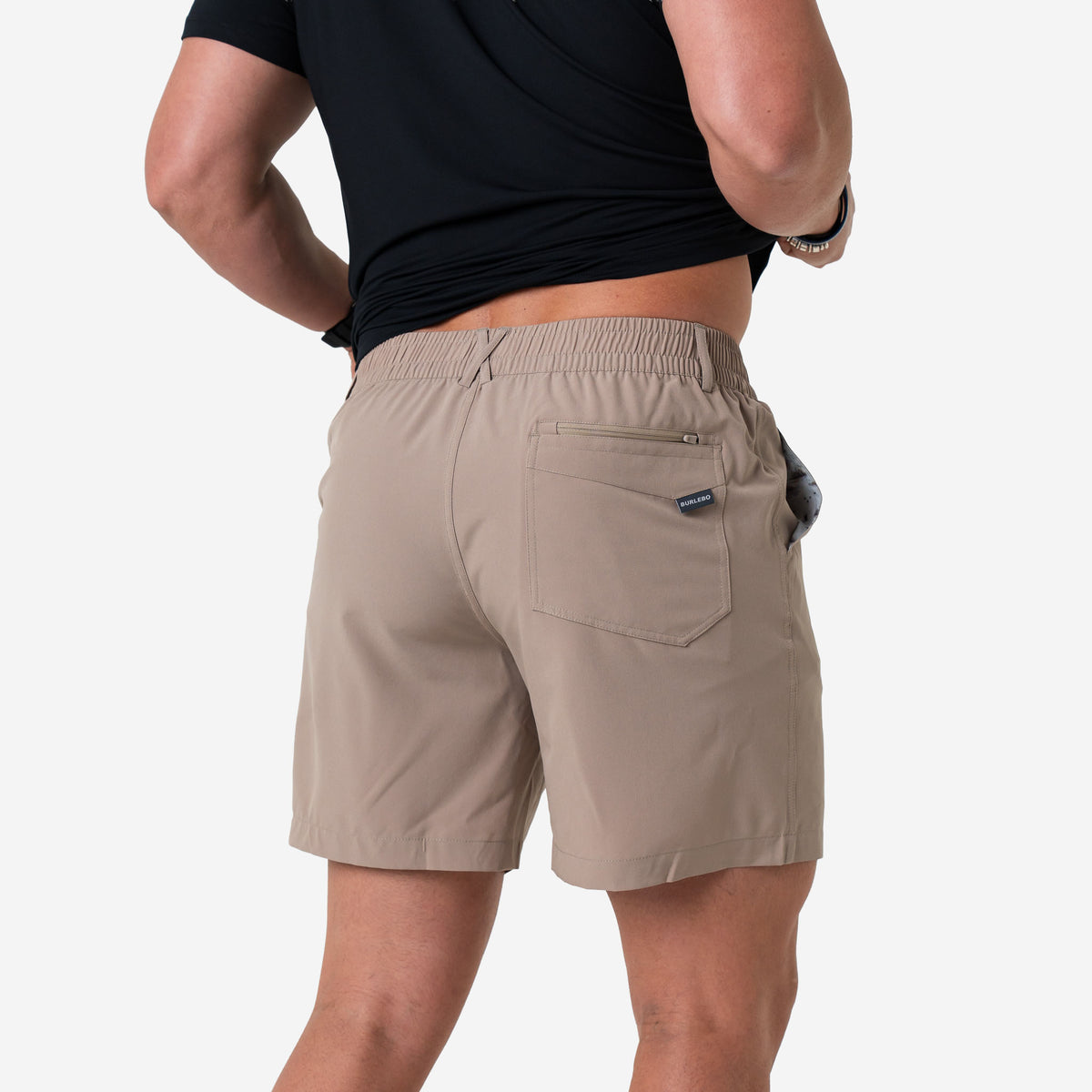 Burlebo Everyday Short (5.5”) - Cobblestone Khaki - Duck Hunt Pocket