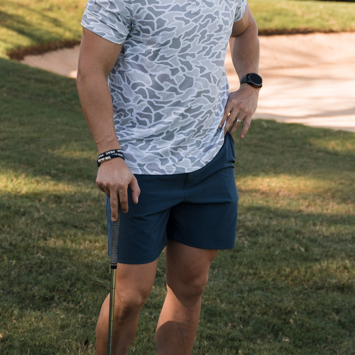 Burlebo Everyday Short (7”) - Deep Water Navy - Mayan Pocket