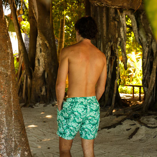 Kulani Kinis Men's Swim Trunks - Emerald Tides