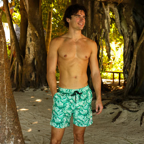 Kulani Kinis Men's Swim Trunks - Emerald Tides