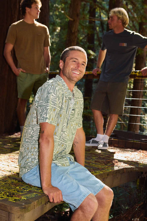 O'NEILL Oasis Standard Fit Shirt Green