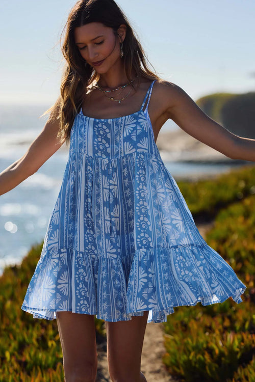 O'NEILL Saltwater Essentials Rilee Printed Mini Dress