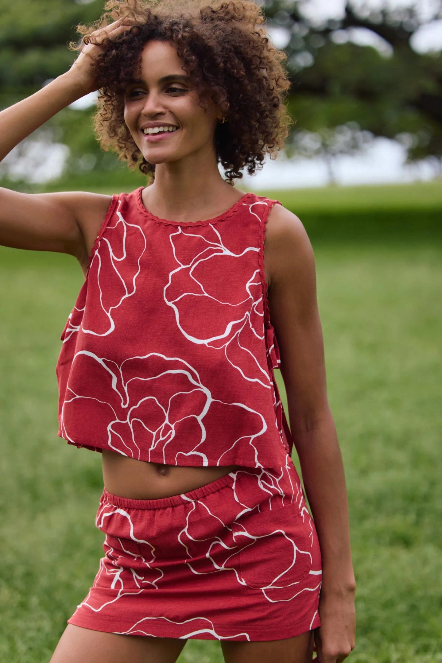 O'NEILL Athena Floral Top