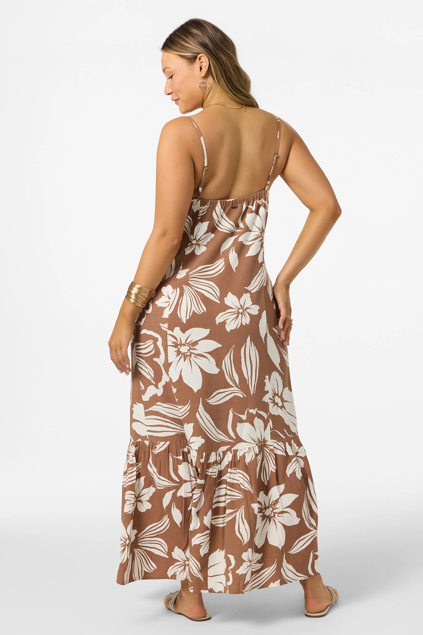 O'NEILL Tasmin Floral Midi Dress