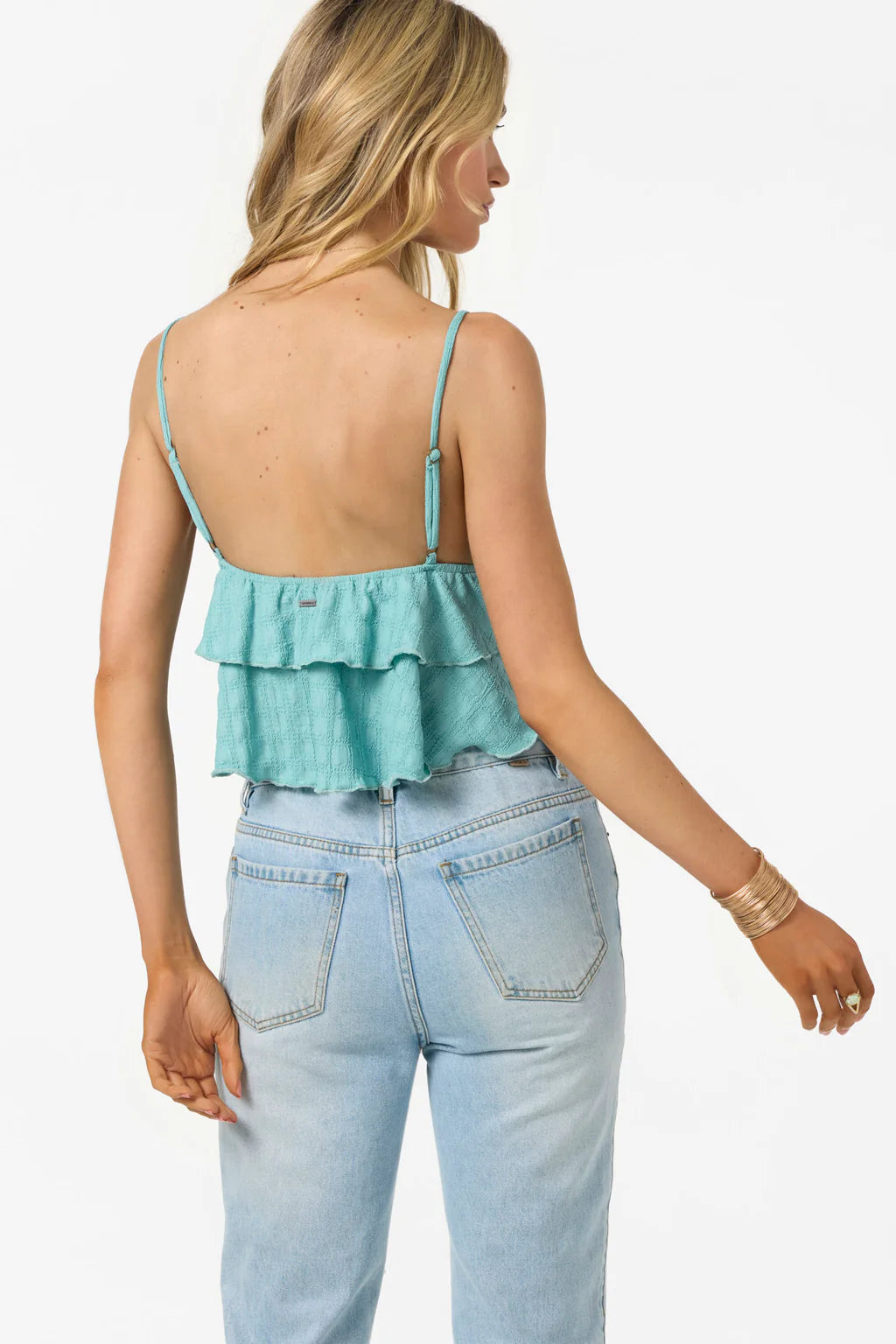 O'NEILL CHLOEY TOP - BLUE