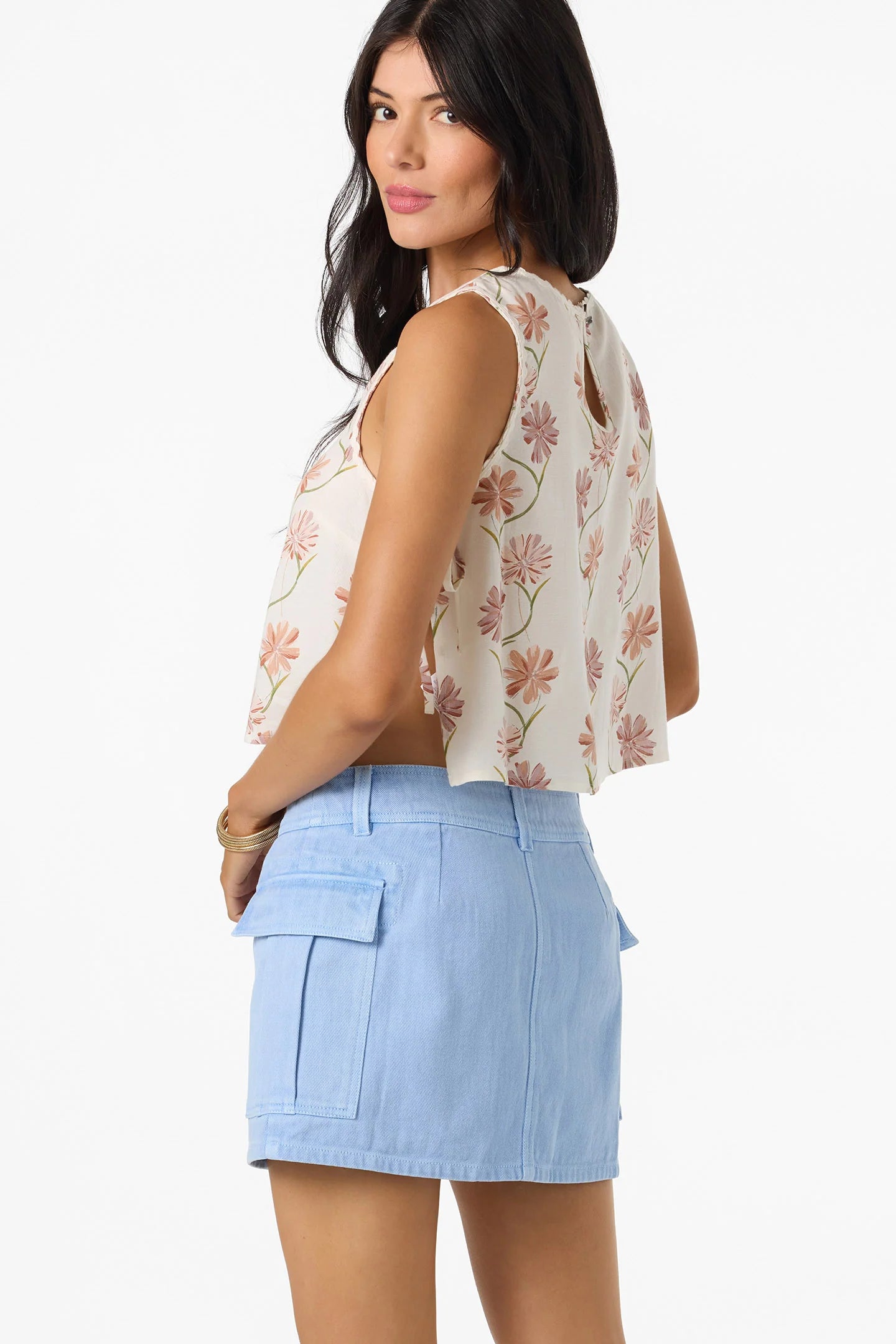 O'NEILL ATHENA IVY FLORAL TOP