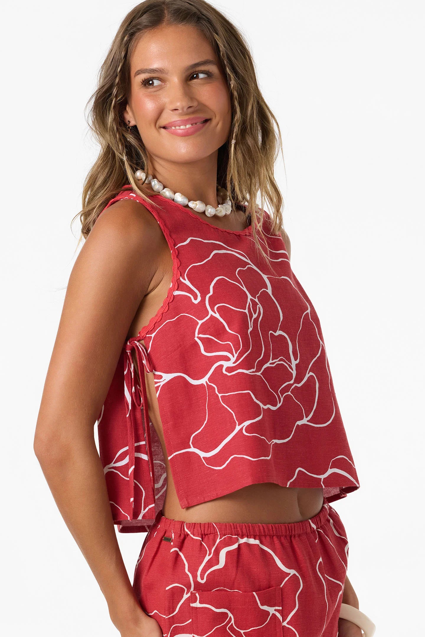 O'NEILL Athena Floral Top