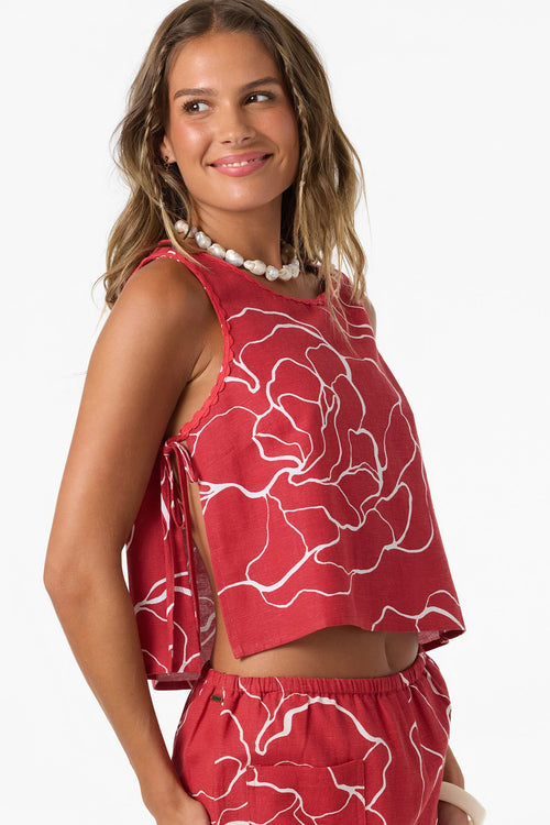 O'NEILL Athena Floral Top