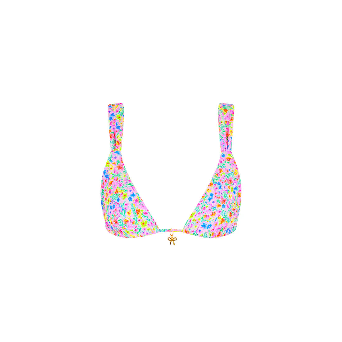 Kulani Kinis SLIDE BRALETTE BIKINI TOP- MOONFLOWER