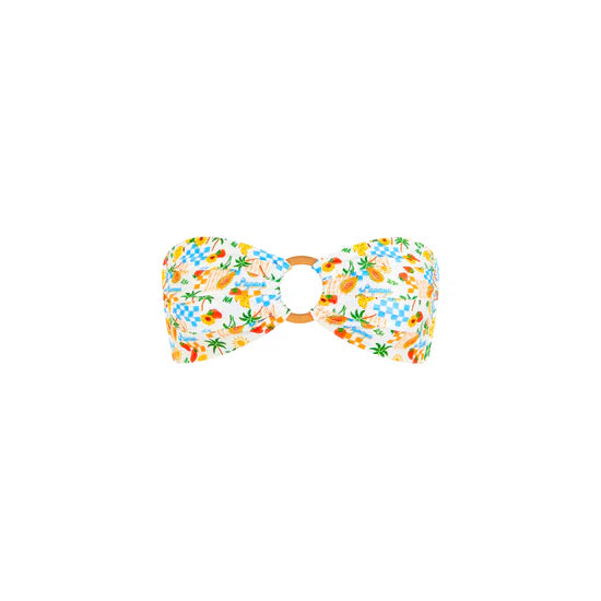 Kulani Kinis Strapless Bandeau Bikini Top - Suncatcher