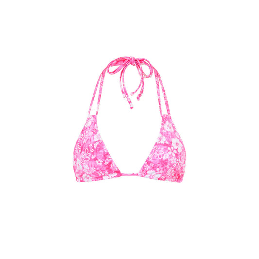Kulani Kinis HALTER BRALETTE BIKINI TOP- ISLAND BLUSH