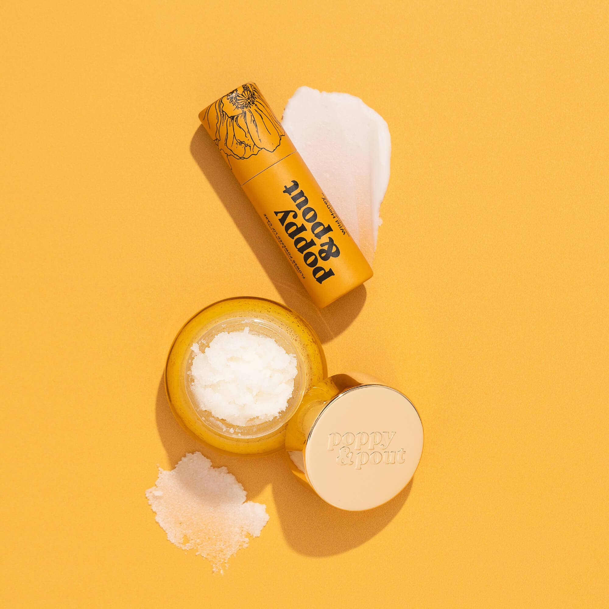 Poppy & Pout Lip Care Duo, Wild Honey