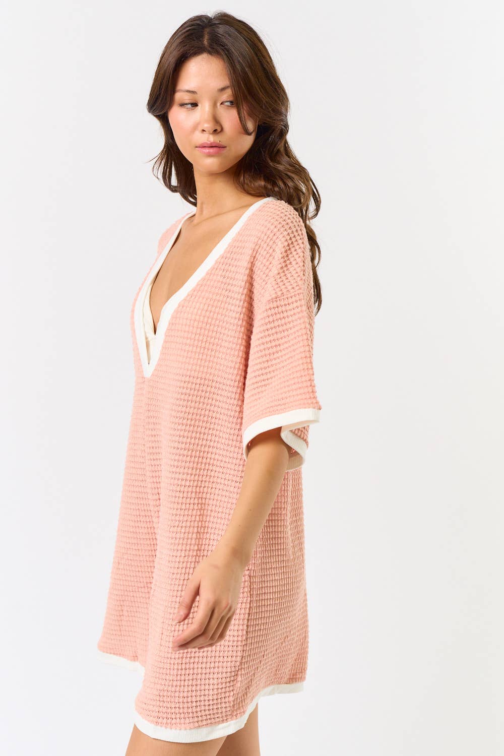 Blue Blush Beach Day Romper