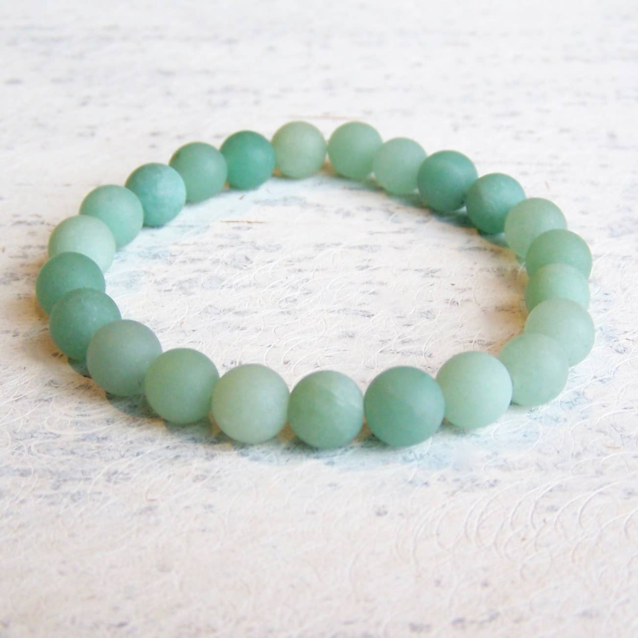 Jo Bird Jewelry Gemstone Elastic Bracelet - Outer Banks