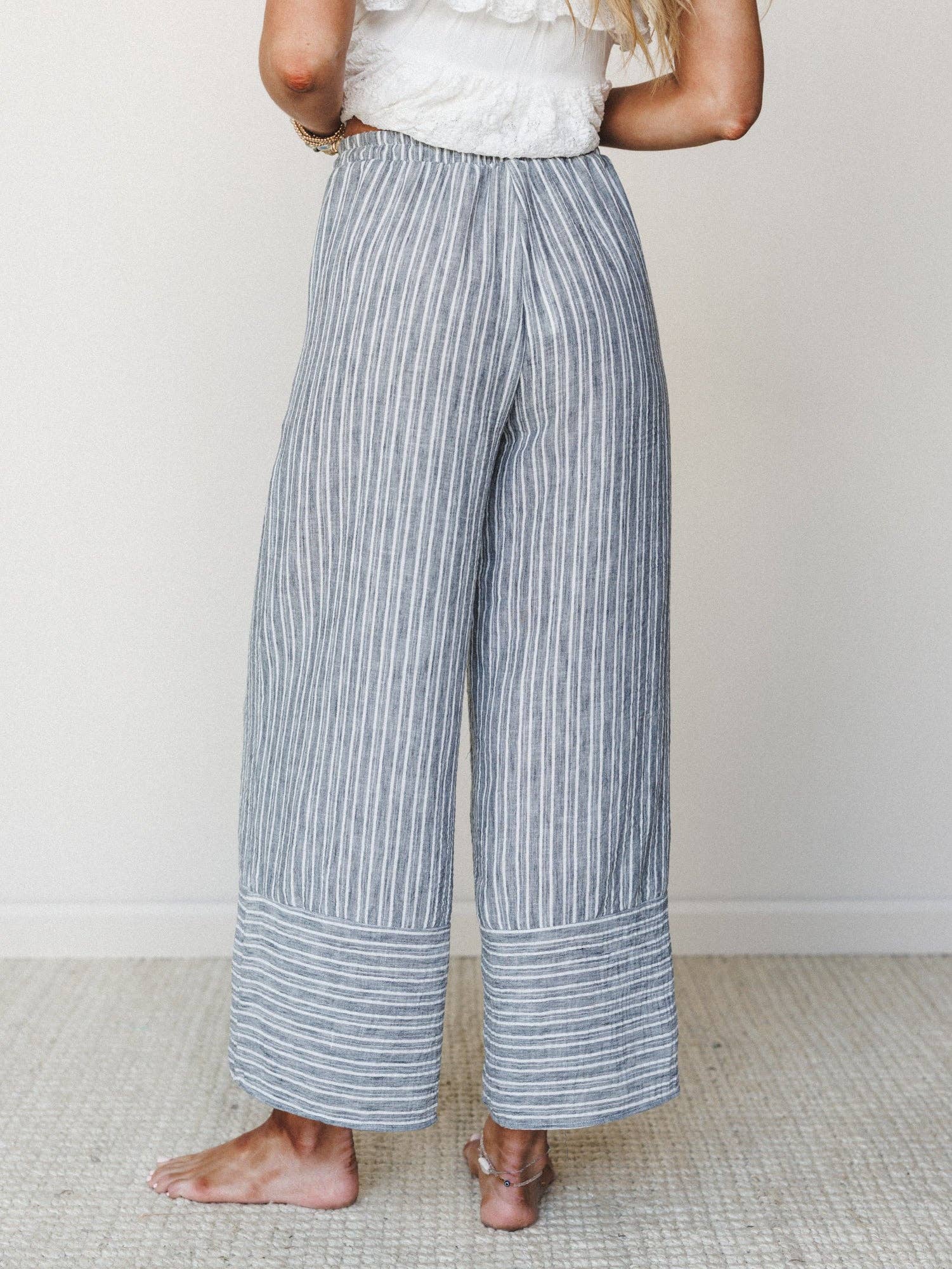 Three Bird Nest Easy Sunday Pants - Black