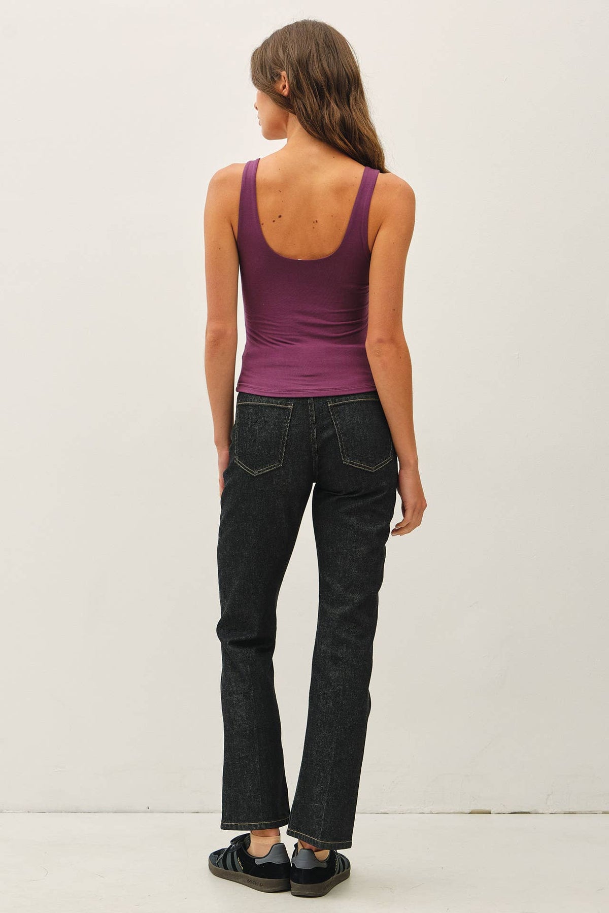 Be Cool BASIC THREADS SCOOP NECK TANK