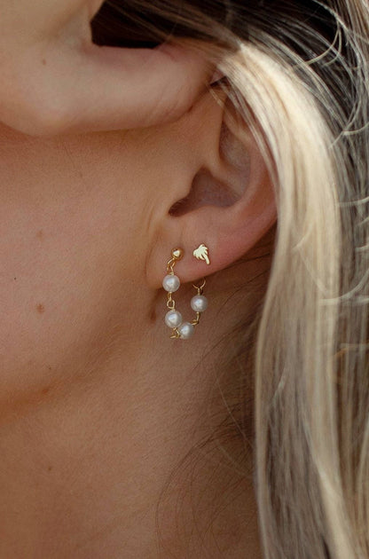 LOVE NOTES PEARL EARRINGS