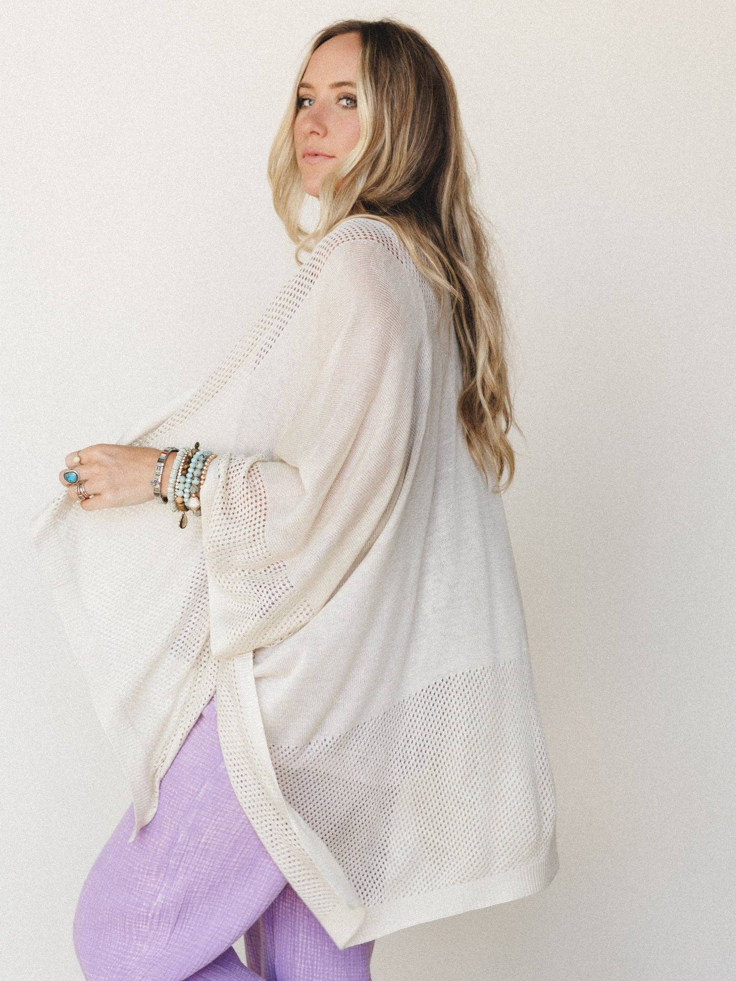 Three Bird Nest Dreamscape Kimono